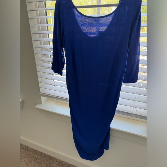 Blue Ashley Stewart T-Shirt Dress - Picture 2 of 2